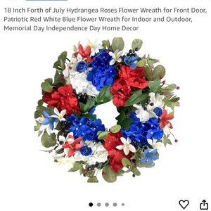🇺🇸 Patriotic Wreath NIB